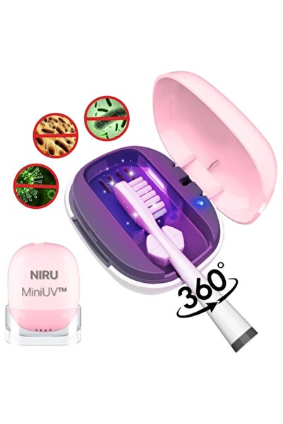 Niru Sterilizator UV Portabil pentru Periute Dinti MiniUV™ - Eficienta Steril...