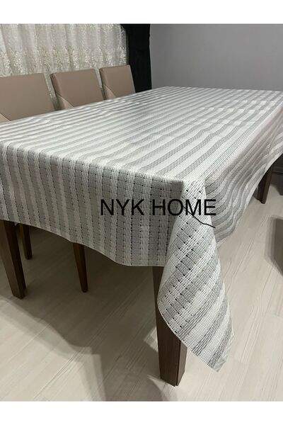 NYK HOME Față de masă ștergabilă din PVC de lux cu model de paie Toate culori...