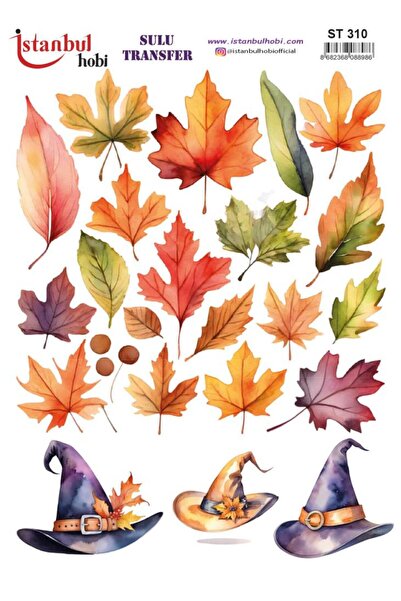 İstanbul Hobi Water Transfer Paper 25X35Cm St-310