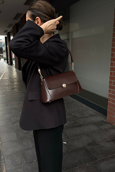 yako Geantă de umăr elegantă pentru femei – cu închidere tip lacăt