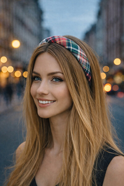 PaminBags Aksesuar Καρό Σχέδιο Λεπτό Στέμμα