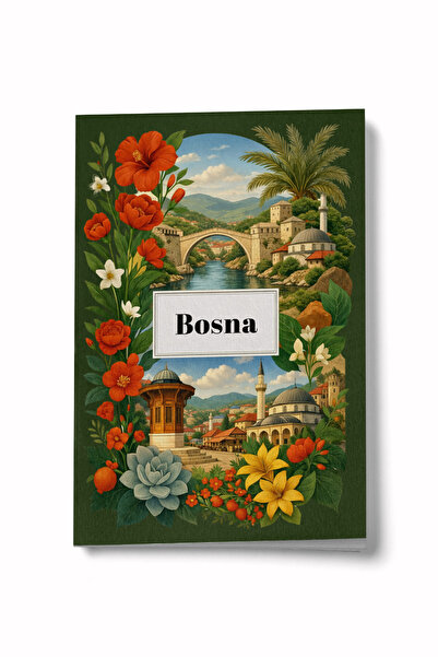 Bi Dünya Haber دفتر ملاحظات صغير مسطر من نوع A6 من شركة Ümmet Coğrafyası 20 B...