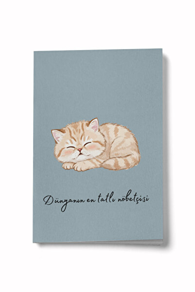 Bi Dünya Haber Cel mai dulce agenț de pază din lume, blocnotes A6 cu linii, m...