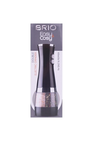BRIO ELECTRIC SALT/PEPPER GRINDER 2‑IN‑1, 107115