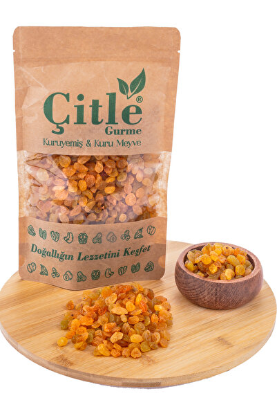 ÇİTLE GURME Sarı Üzüm Kurusu (Çekirdeksiz) 1. Kalite 100 gram