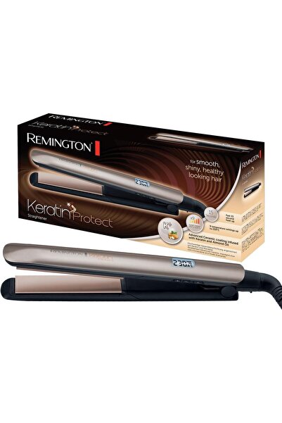 Remington Hair Straightener from Keratin Protect - Channel Gold Brown