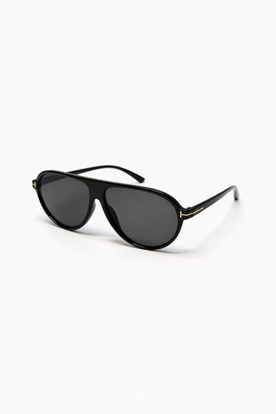 Hills Sunglasses نظارات شمسية زجاجية خضراء بنمط الفهد للجنسين