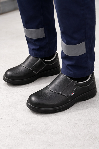 IŞIL TEKSTİL Kaynakçı Tipi Çelik Burun Isıya Dayanıklı Kaymaz Taban Sanayi Ti...