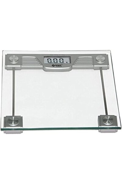 Orbit Digital Personal Scale for Weight Measurement, up to 150 kg, Silver - BBM