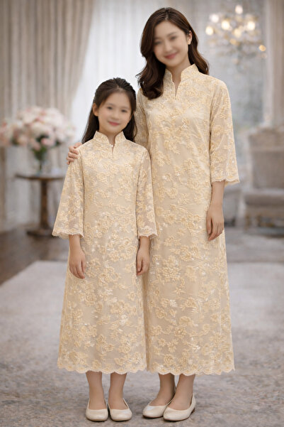 RONZA Kuwaiti jalabiya for mother and daughter