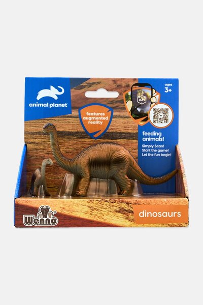 Animal Planet قطعتان من الدبلودوكس في علبة لمس مفتوحة