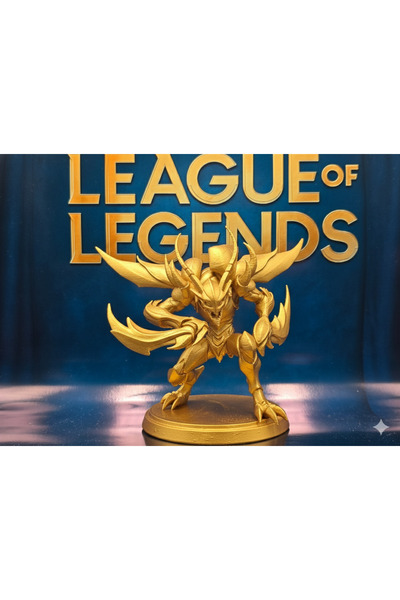 Cypnova League of Legends Kha'Zix Altın Figür – Evrimin Altın Yırtıcısı!