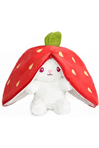 BRF KaraWorkSell Çilek Yastık Pelüş Oyuncak,Doldurulabilir Oyuncak,Çanta,Büyü...