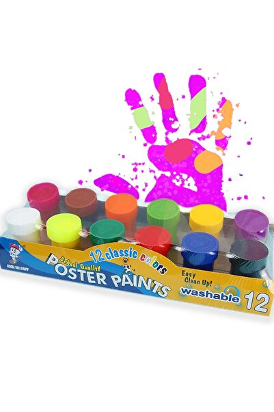 Issa Acuarele Poster 20ml la Tub 12/set Diferite Culori cu Pensula 15cm