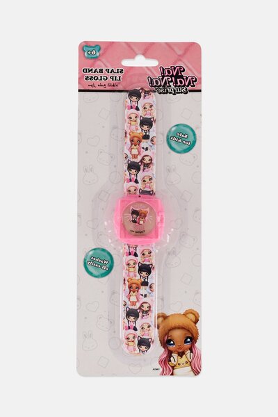 Na Na Na Surprise ملمع شفاه سلاب باند، وردي