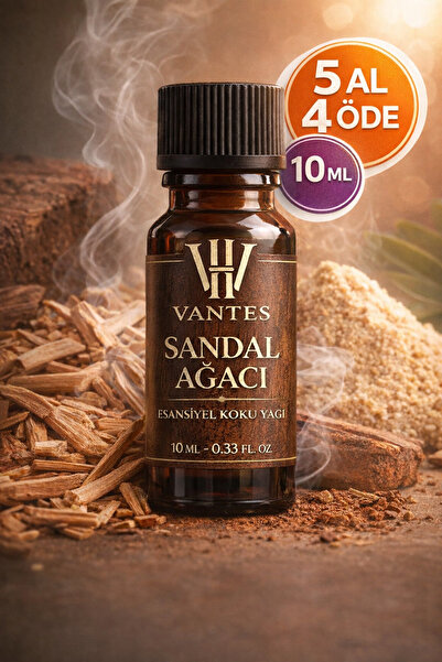 VANTES Sandal Ağacı Esansiyel Uçucu Koku Yağı Buhurdanlık Yağı Difüzör Hobi E...