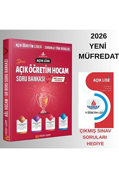 Liyakat Yayınları AÖL Açık Lise Güncel Soru Bankası – 9-10-11-12 Sınıf+ çıkmı...