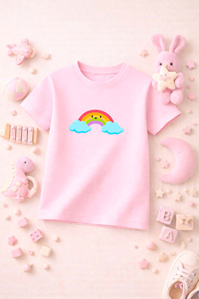 SPORTİVEA Printed Cute Kids Tshirt T-Shirt Tee Comfortable Soft 100% Cotton