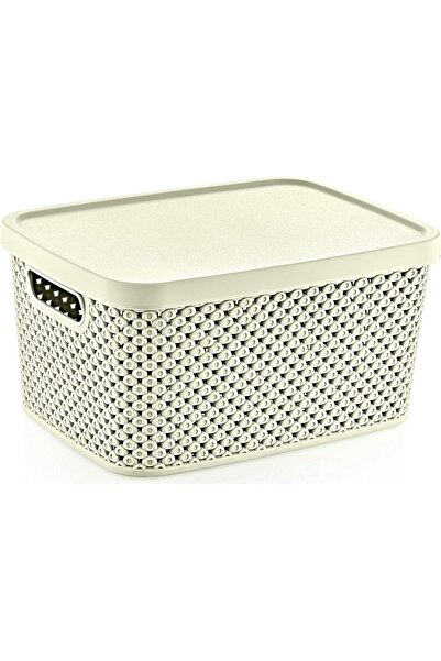 Hobby Life Diamond Storage Box with Lid, 3.5 Litre Capacity, Mesh Pattern Des...