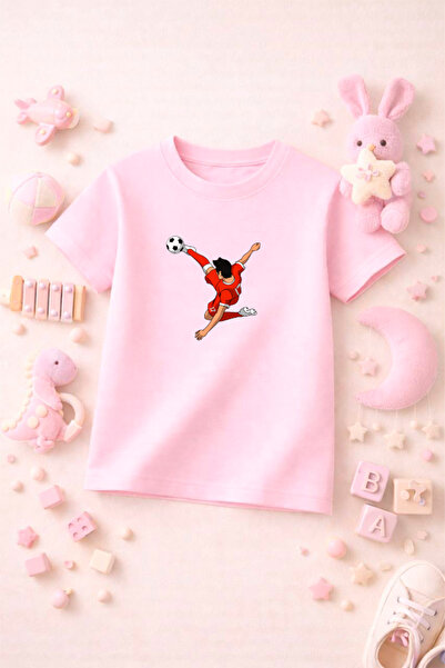 SPORTİVEA Football Themed Printed Girls Boys Tshirt T-Shirt Tee Comfortable S...