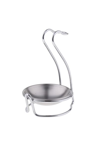 KMT STYLE STAINLESS STEEL SPOON/SAUCE HOLDER, 11 × 11 × 17.5 CM – 2419745