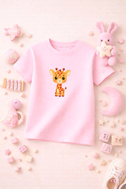 SPORTİVEA Printed Cute Kids Tshirt T-Shirt Tee Comfortable Soft 100% Cotton