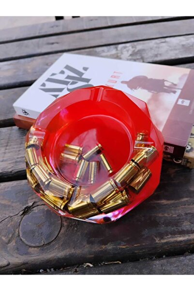 TOPTANFONİ 9-мм кульовий попільничка (червоний)