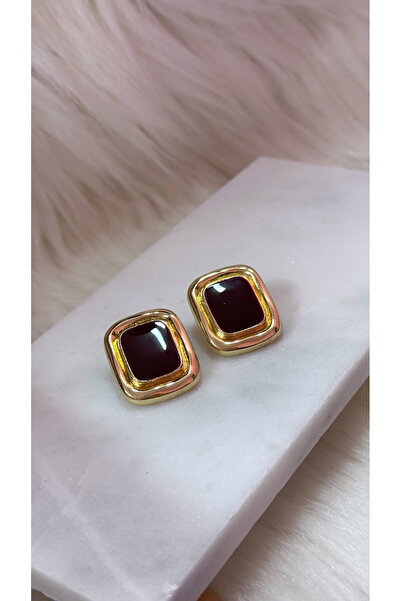 iky aksesuar Women's Steel Vintage Earrings