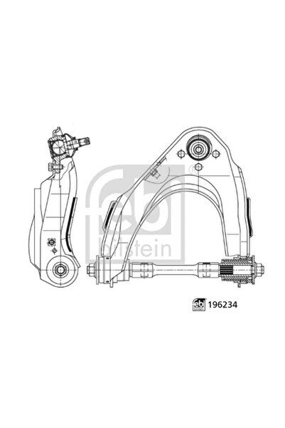 FEBI BILSTEIN Brat Suspensie Roata Axa Fata Dreapta Ford Everest 1/Ranger