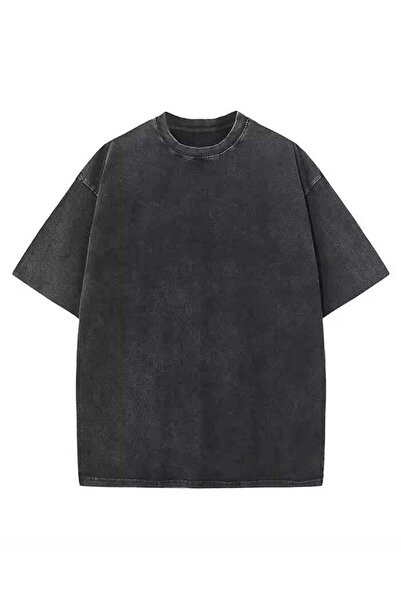 UD Men's cotton t-shirt with a loose fit in black