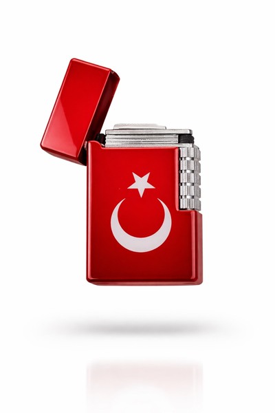 Tisaati Lüks Premium Serisi Özel Tasarım Türkiye Ay Yıldız Temalı Desenli Çak...
