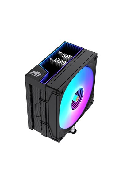 Next Gaming NG Frost 600B 220W TDP ARGB Fanlı Derece ve Devir Göstergeli Üst ...