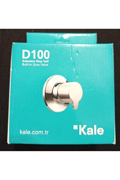 KALE D100 Ankastre stop valf