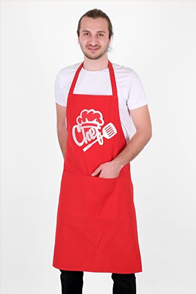 Bikaya Home Chef Printed Kitchen Apron – Stylish Design, Durable Fabric, Suit...