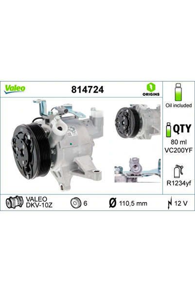VALEO Compresor Climatizare Subaru Forester/Impreza/Xv