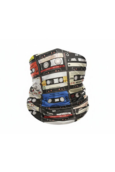 Pulse Outdoor CASETTE Unisex Motorcu Buff Outdoor Bandana - قابل للتنفس ومقاو...
