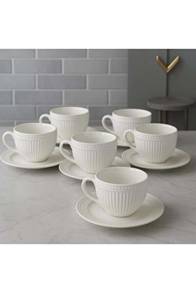 Generic Ceramic Cup Set 12 Pieces