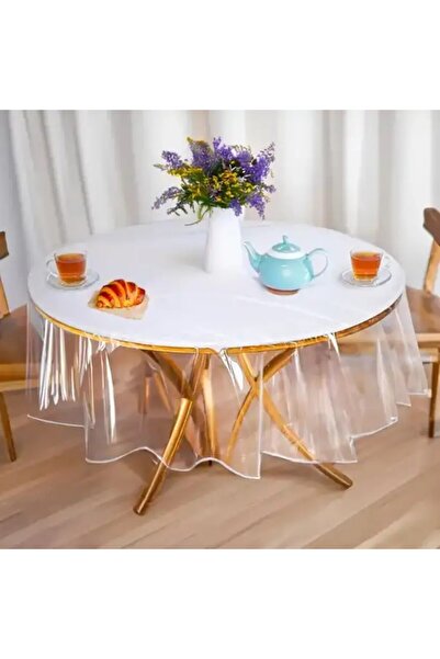 OEM KMT STYLE ROUND TRANSPARENT TABLECLOTH, 160CM – 3283412