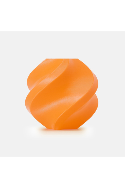 Bambu Lab Filament TPU 85A 1.75 mm Portocaliu Neon 1kg Bobină RFID Portocaliu...