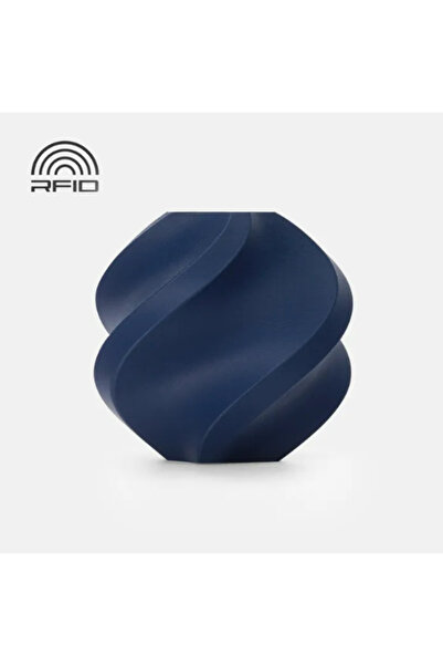 Bambu Lab Filament Bambulab PLA Mat 1.75 Albastru Închis Refill 1Kg