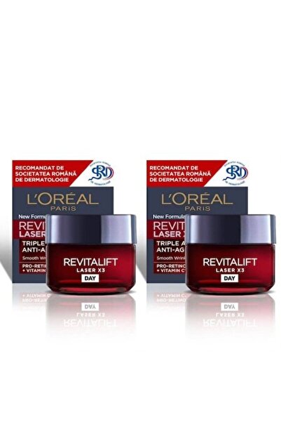 L'Oreal Paris Revitalift Laser 2x Κρέμα Ημέρας Αντιγήρανσης, 50 ml