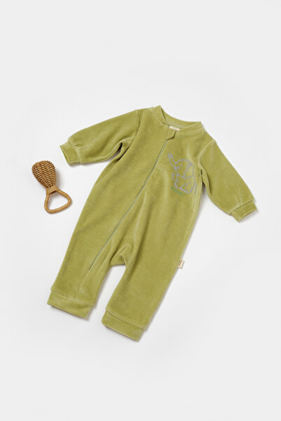 Evelise SalopetaElefantcumanecalungadin80%bumbacsi20%poliester-VerdeBabyCosy(...