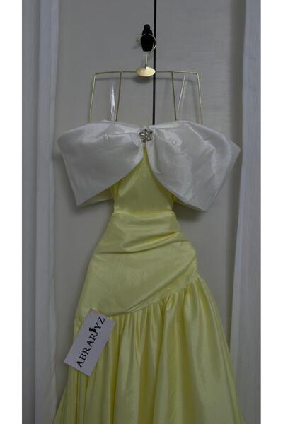 ABRARYZ فستان ليموني انيق