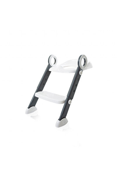 Evelise Reductor toaleta pliabil cu scara, BabyJem (Culoare: Alb)