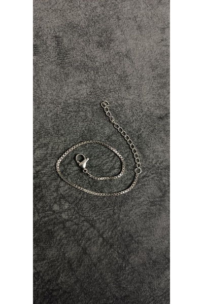 Shae Jewelry سلسلة سوار رجالية من الفولاذ المقاوم للصدأ 20 سم