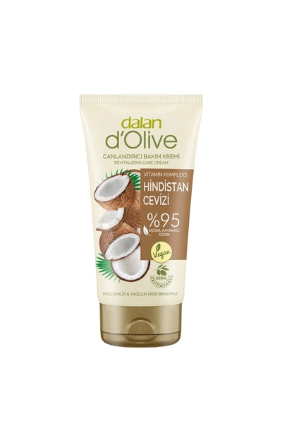 Dalan Moisturizing and soothing cream for the skin, enriched with coconut ext...