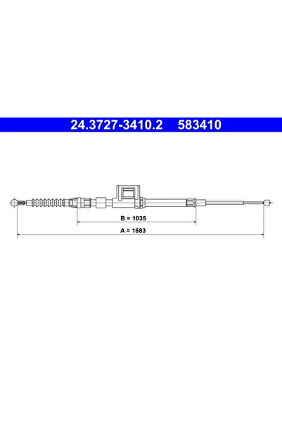 Ate Cablu Frana De Parcare Seat Leon