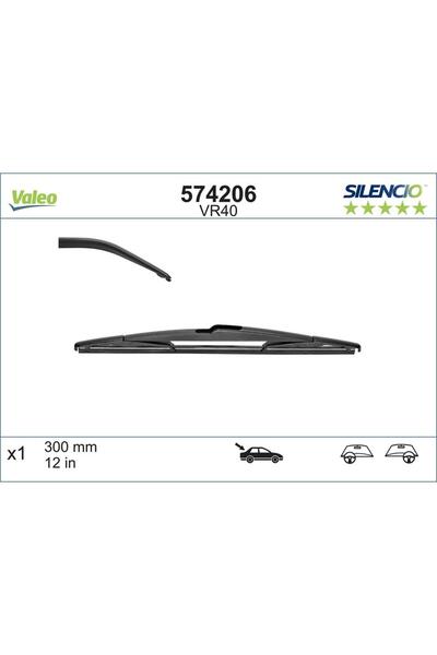 VALEO Stergator Luneta Silencio Conventional 300 Mm Vr40