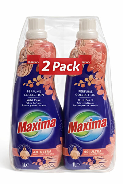 Sano Pachet Promo 2 bucăți – Balsam rufe Maxima Wild Pearl, 1 L
