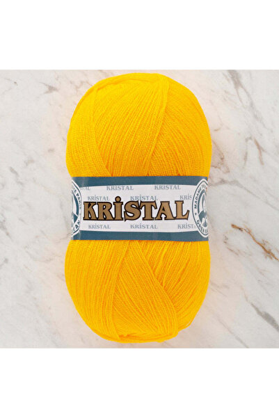 Ören Bayan KRİSTAL Sarı El Örgü İpi (3 Adet) - Renk: 029